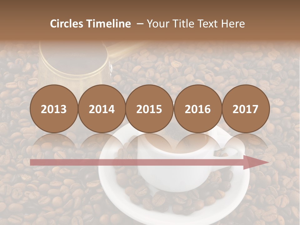 Hot Flavor Caffeine PowerPoint Template