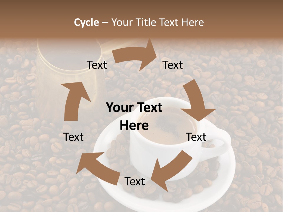 Hot Flavor Caffeine PowerPoint Template