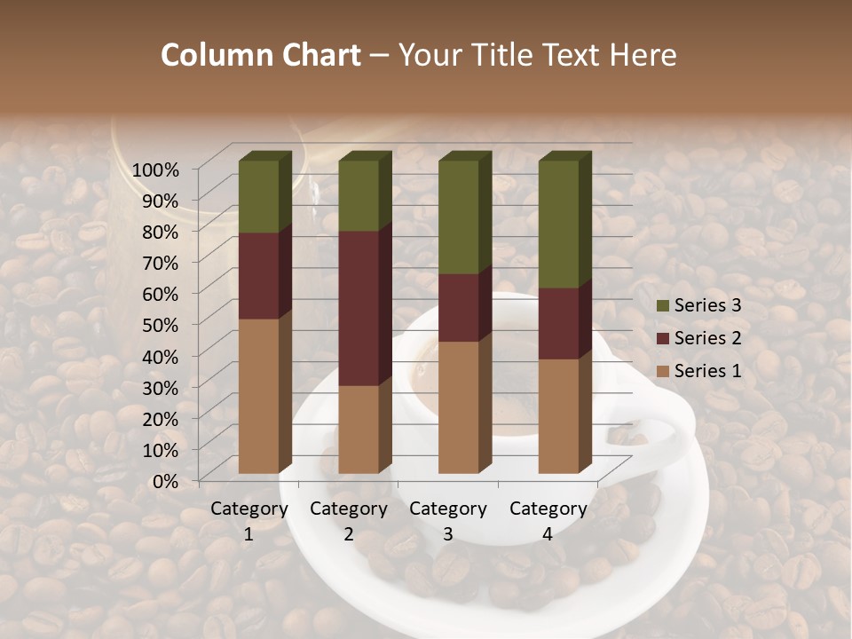 Hot Flavor Caffeine PowerPoint Template