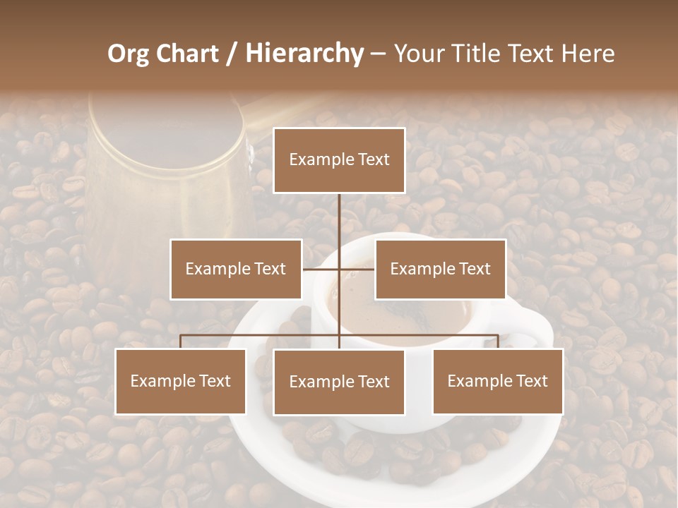 Hot Flavor Caffeine PowerPoint Template