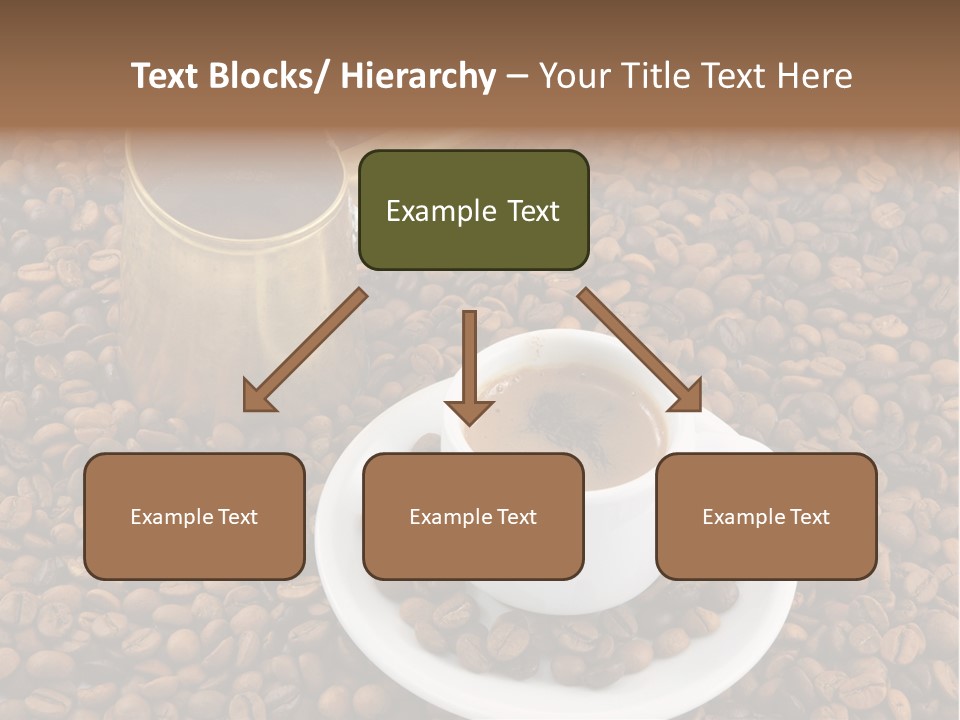 Hot Flavor Caffeine PowerPoint Template