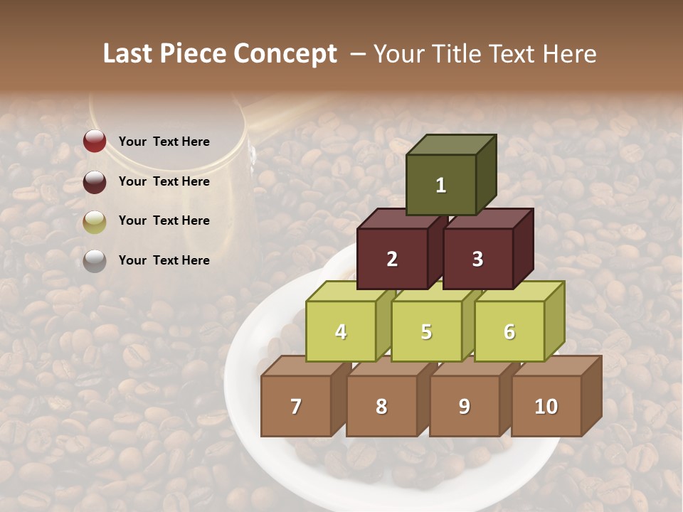 Hot Flavor Caffeine PowerPoint Template
