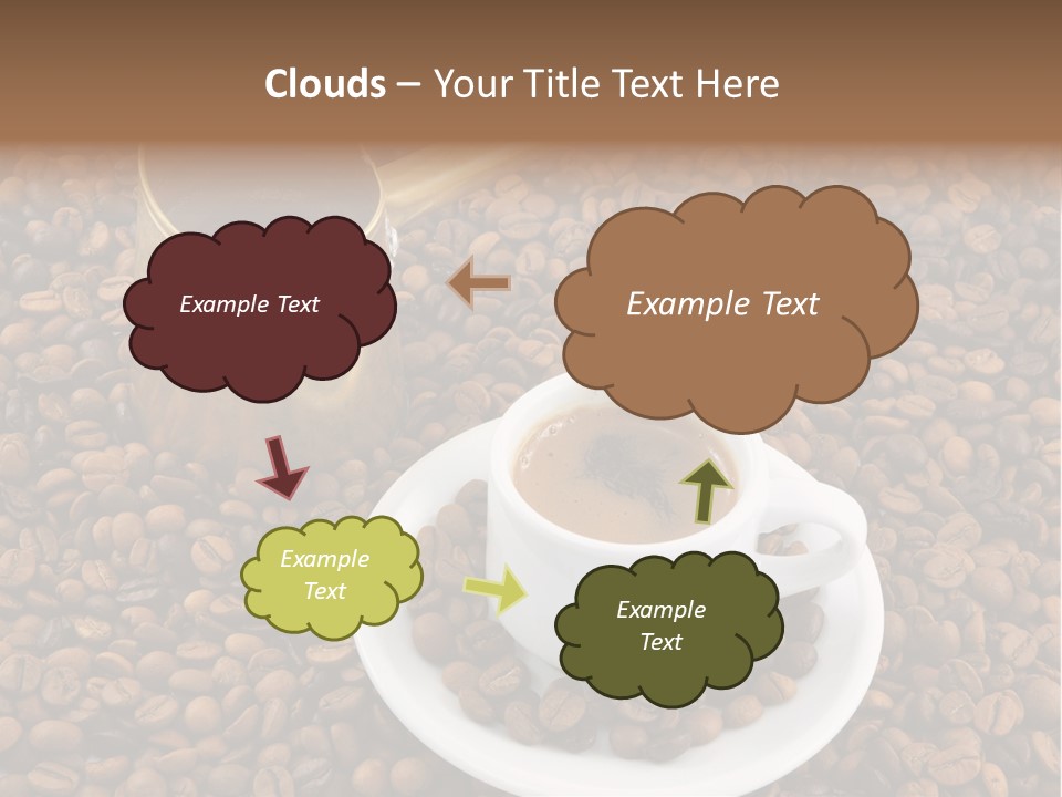 Hot Flavor Caffeine PowerPoint Template