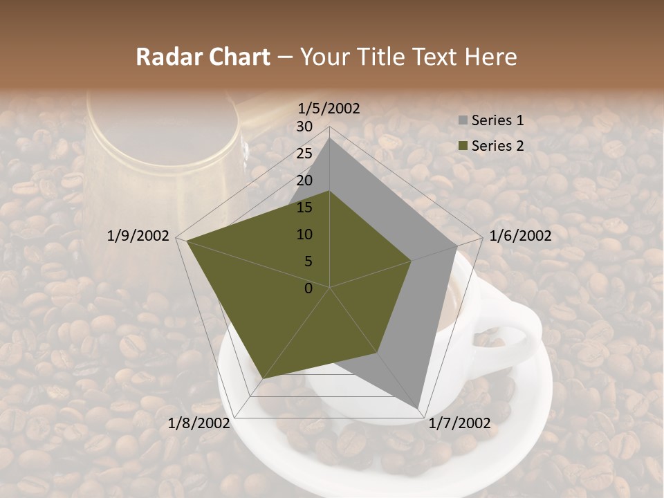 Hot Flavor Caffeine PowerPoint Template