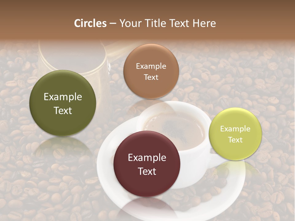 Hot Flavor Caffeine PowerPoint Template