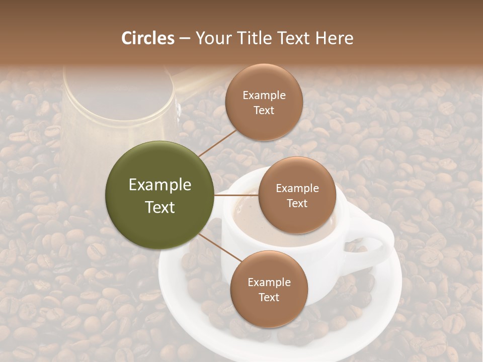 Hot Flavor Caffeine PowerPoint Template