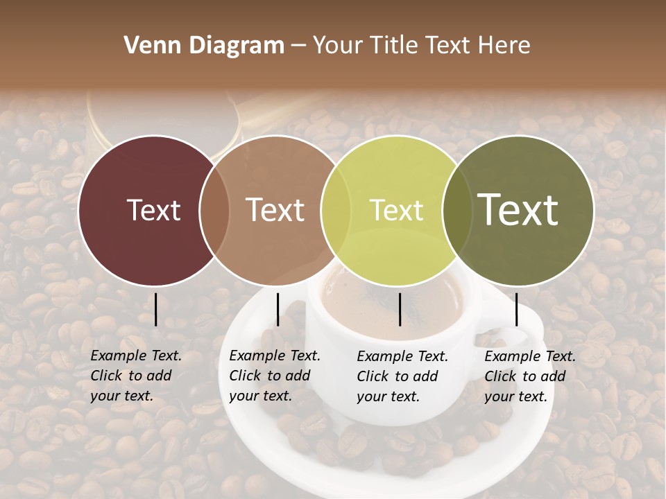 Hot Flavor Caffeine PowerPoint Template