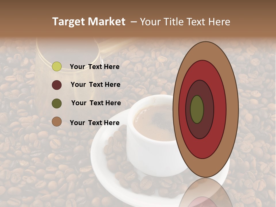 Hot Flavor Caffeine PowerPoint Template