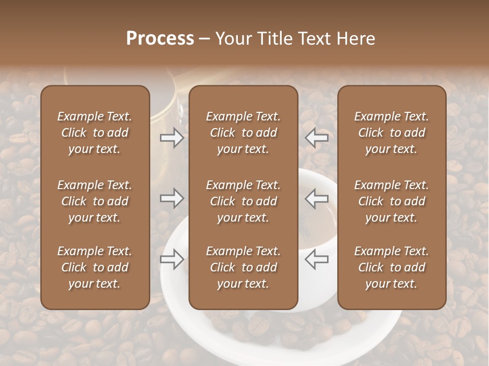 Hot Flavor Caffeine PowerPoint Template
