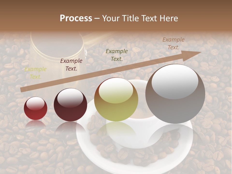 Hot Flavor Caffeine PowerPoint Template