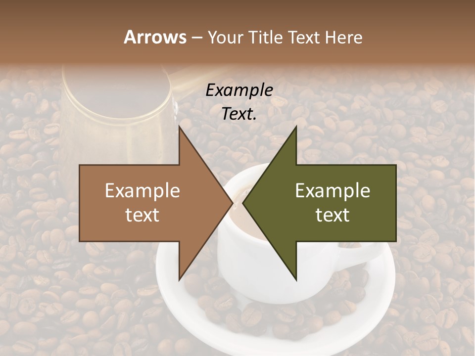 Hot Flavor Caffeine PowerPoint Template