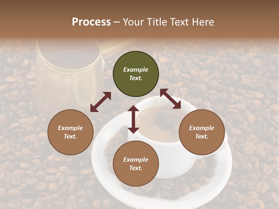 Hot Flavor Caffeine PowerPoint Template