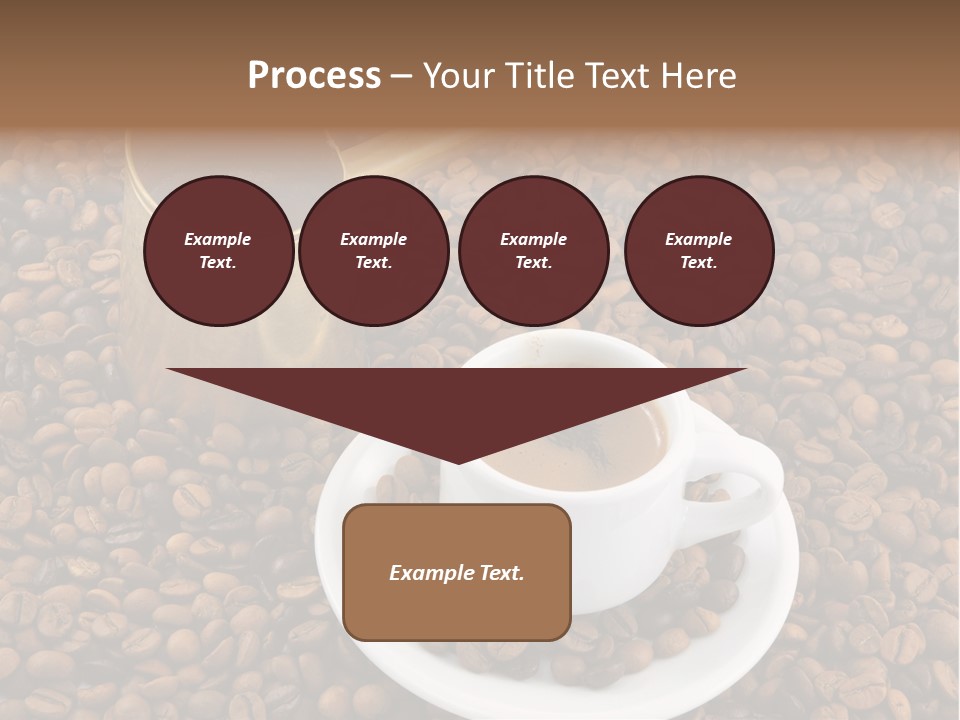 Hot Flavor Caffeine PowerPoint Template