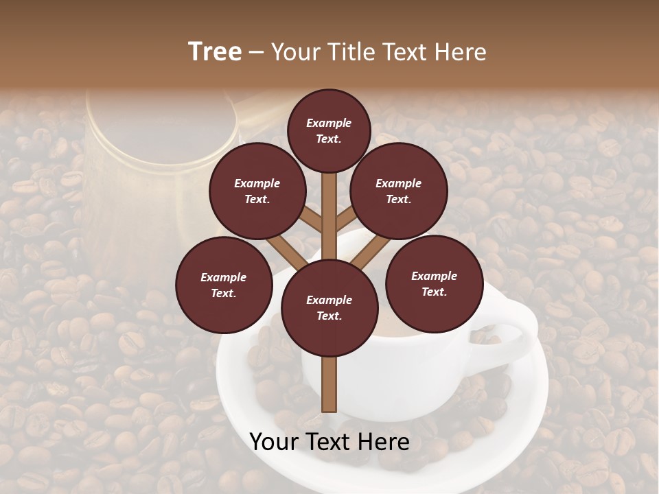Hot Flavor Caffeine PowerPoint Template