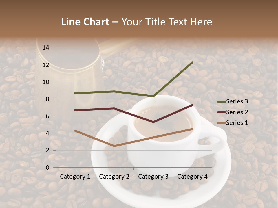 Hot Flavor Caffeine PowerPoint Template