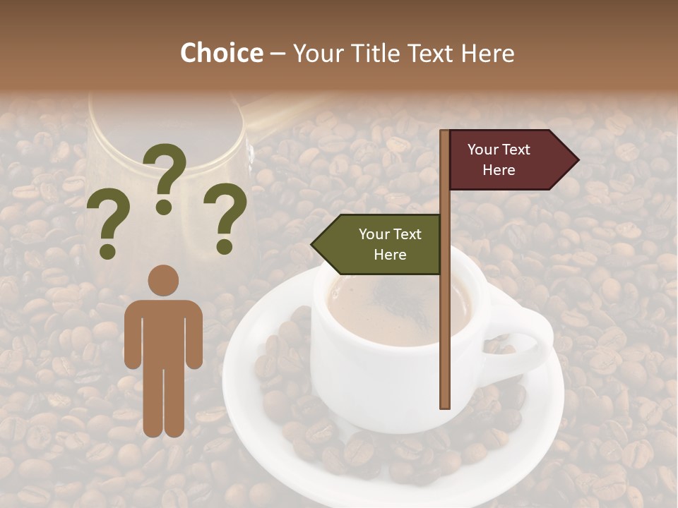Hot Flavor Caffeine PowerPoint Template