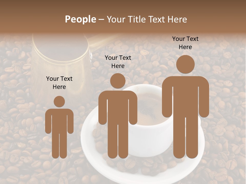 Hot Flavor Caffeine PowerPoint Template