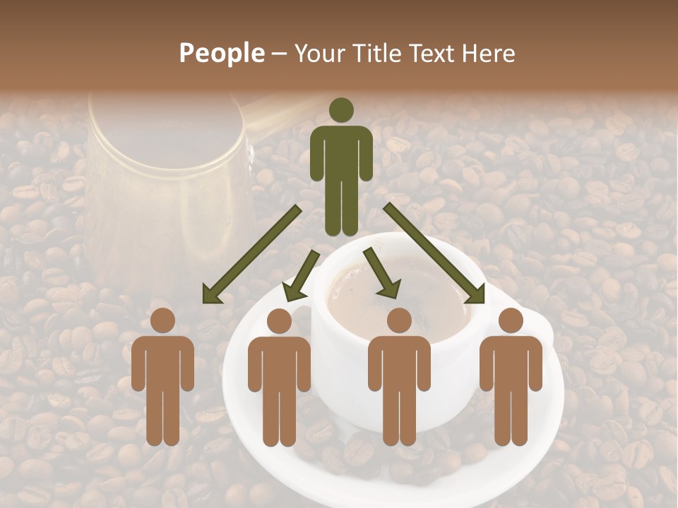 Hot Flavor Caffeine PowerPoint Template