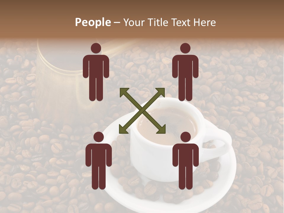 Hot Flavor Caffeine PowerPoint Template