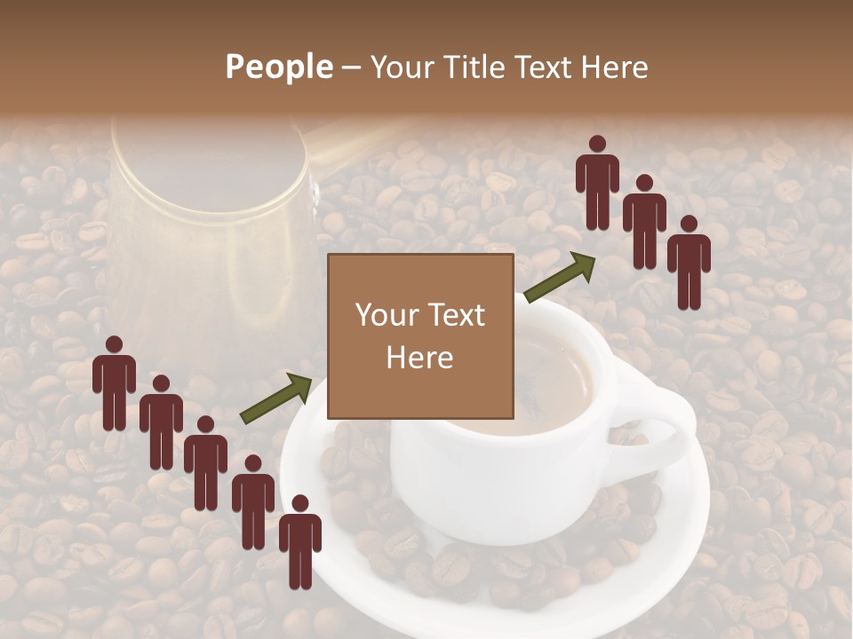 Hot Flavor Caffeine PowerPoint Template