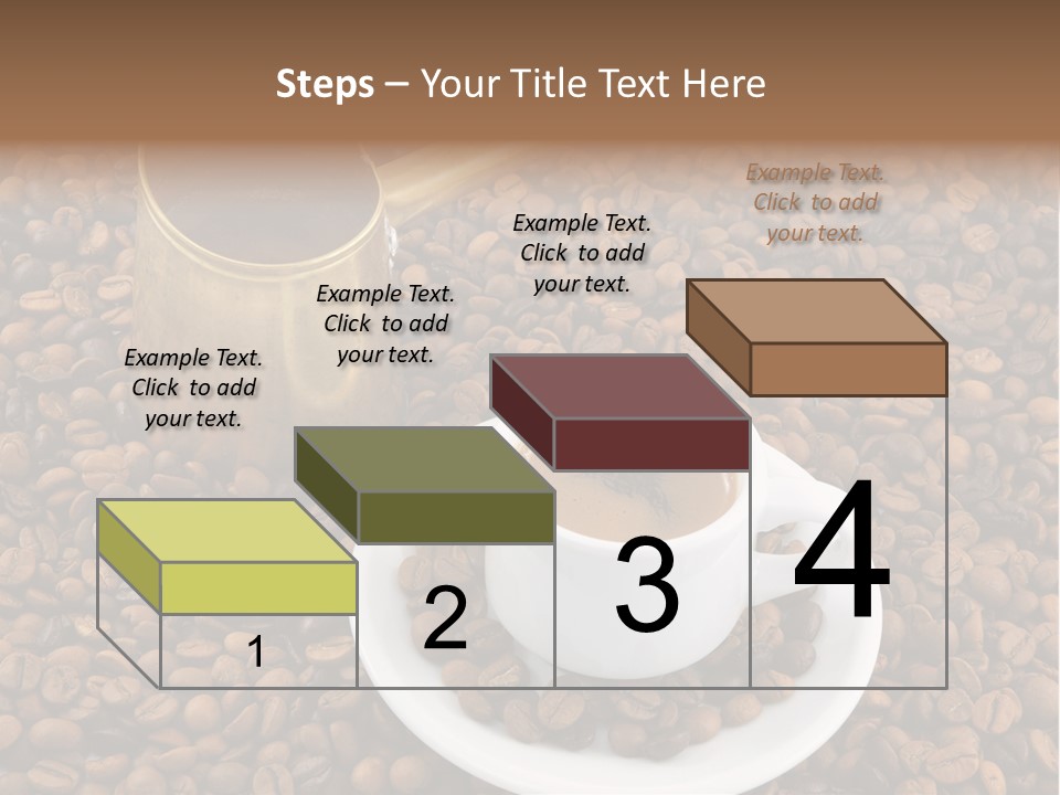 Hot Flavor Caffeine PowerPoint Template