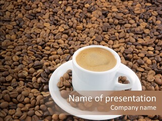 Aromatic Espresso Aroma PowerPoint Template