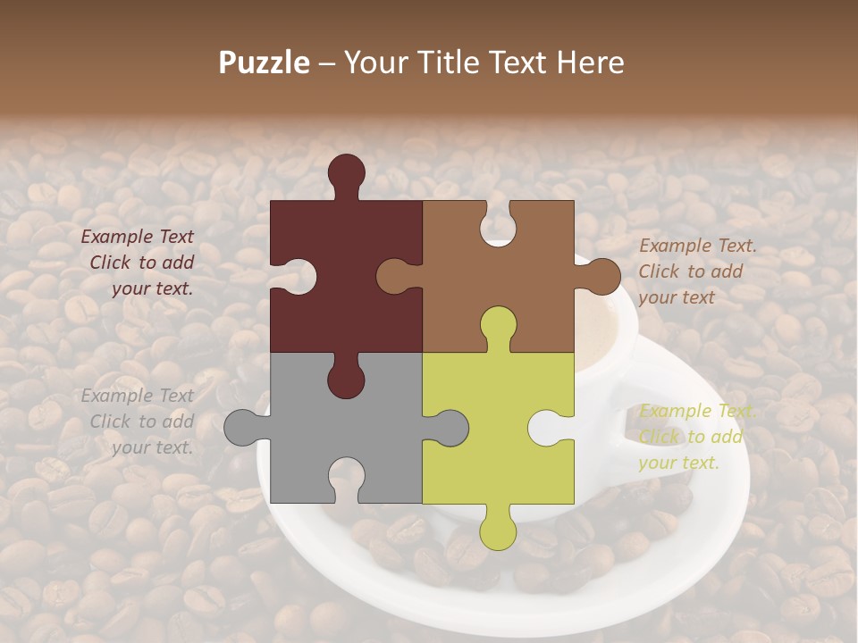 Aromatic Espresso Aroma PowerPoint Template