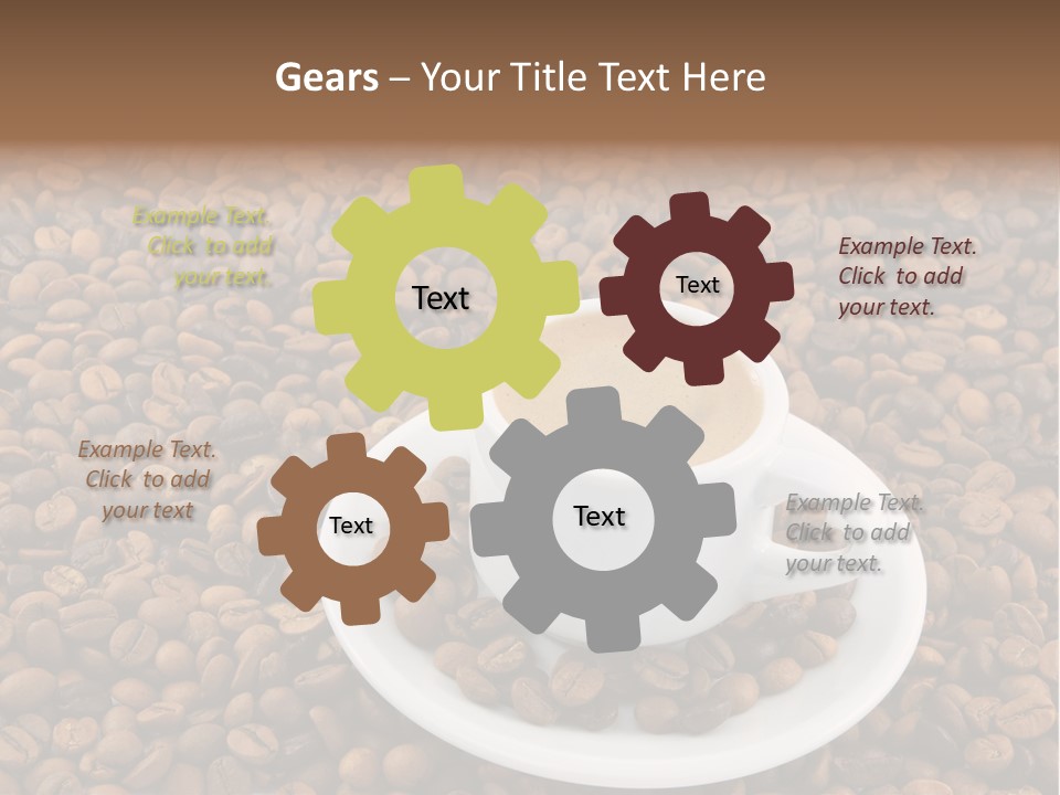 Aromatic Espresso Aroma PowerPoint Template