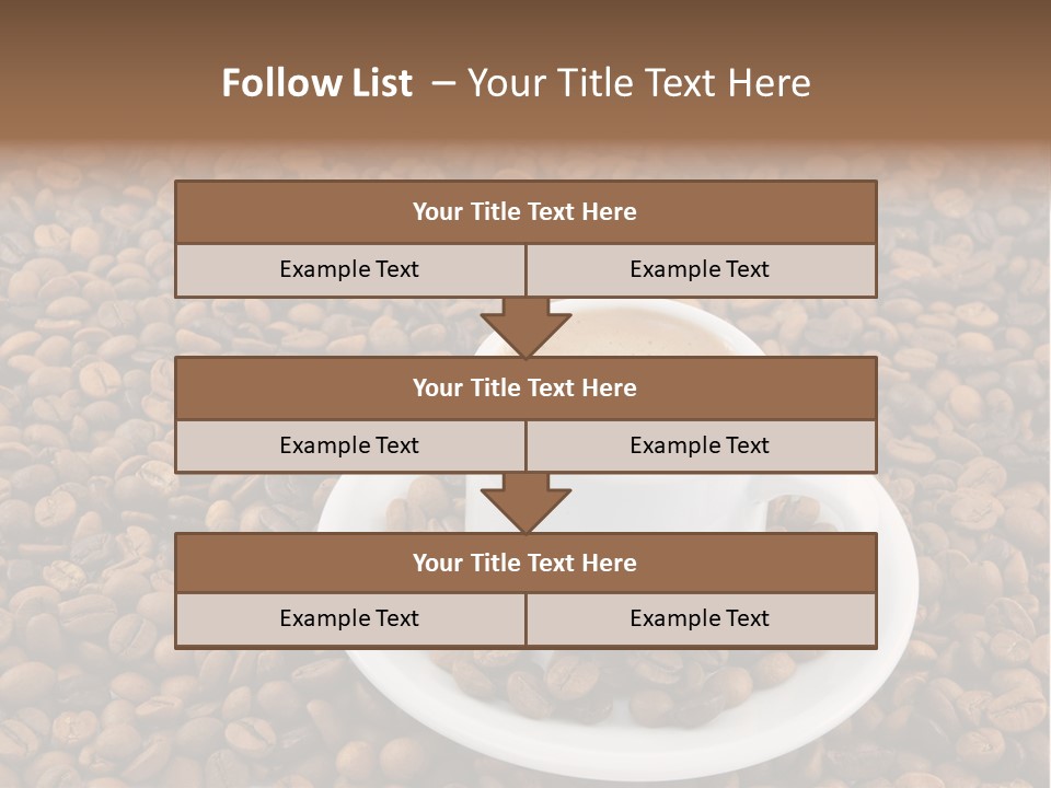 Aromatic Espresso Aroma PowerPoint Template