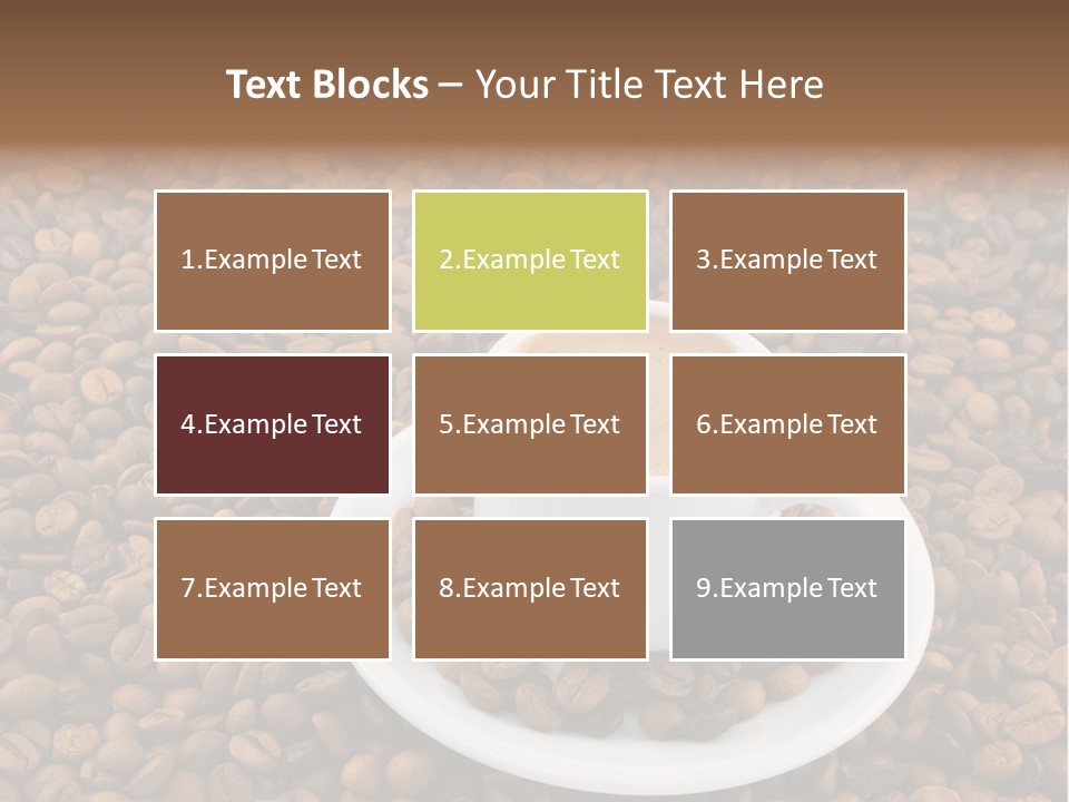 Aromatic Espresso Aroma PowerPoint Template