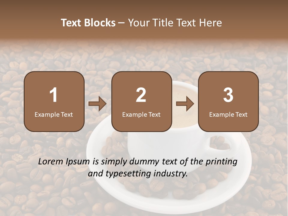 Aromatic Espresso Aroma PowerPoint Template