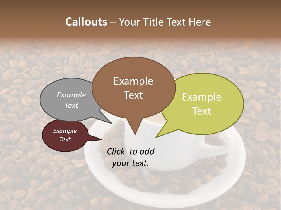 Aromatic Espresso Aroma PowerPoint Template