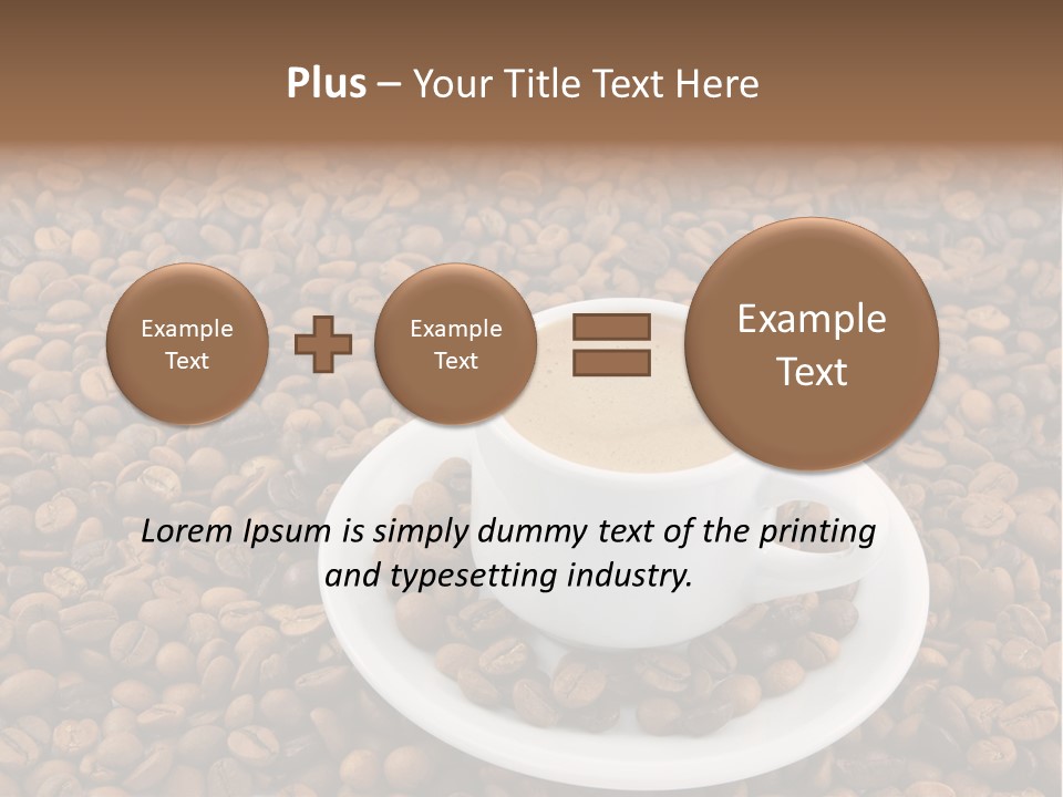Aromatic Espresso Aroma PowerPoint Template