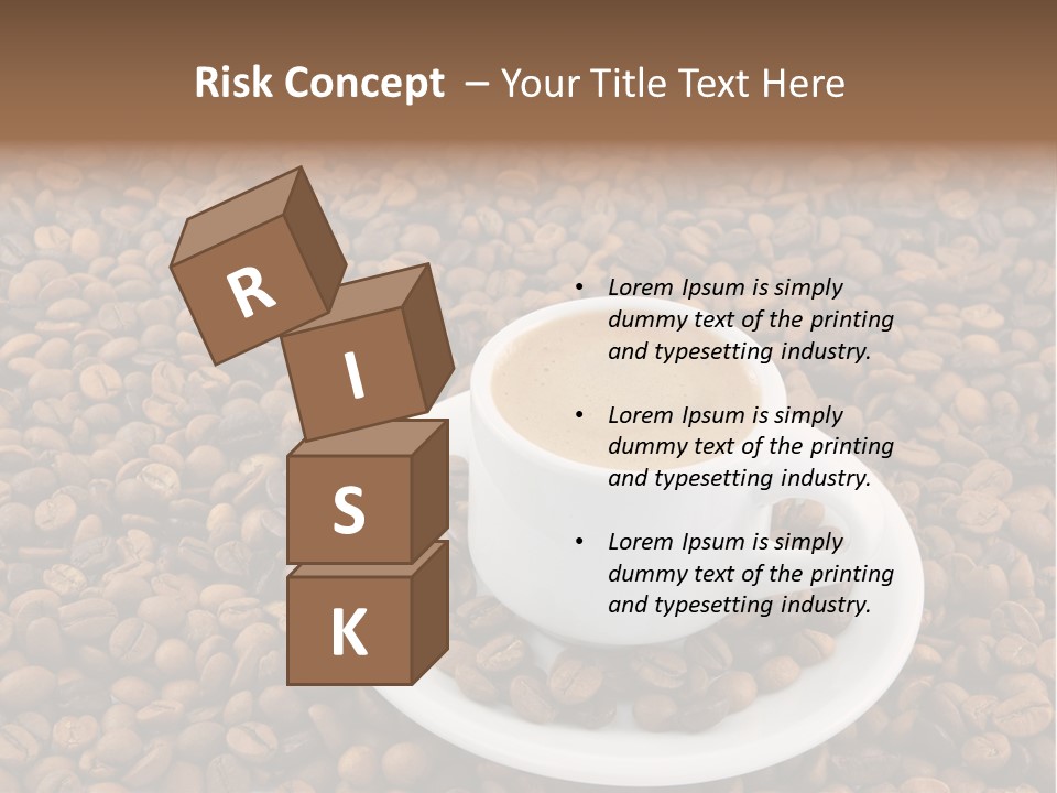 Aromatic Espresso Aroma PowerPoint Template