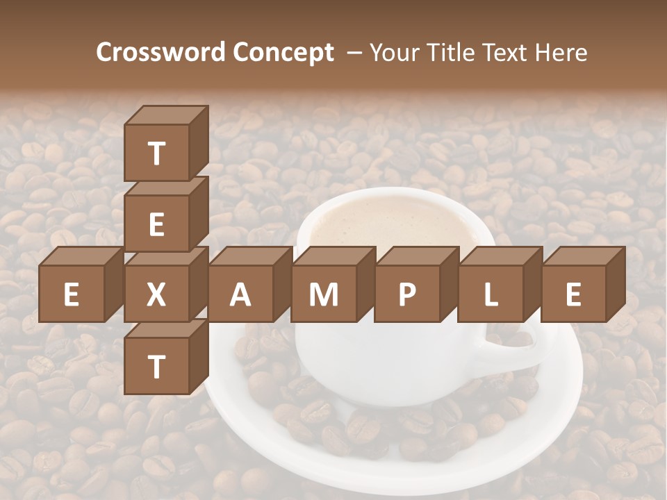 Aromatic Espresso Aroma PowerPoint Template
