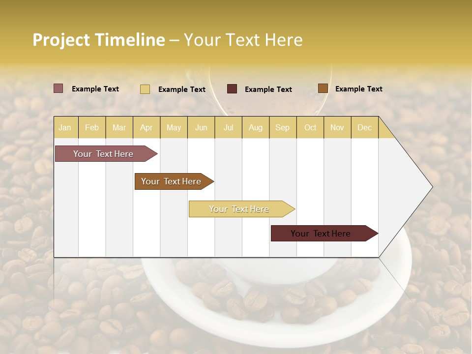 Caffeine Cup Coffee PowerPoint Template