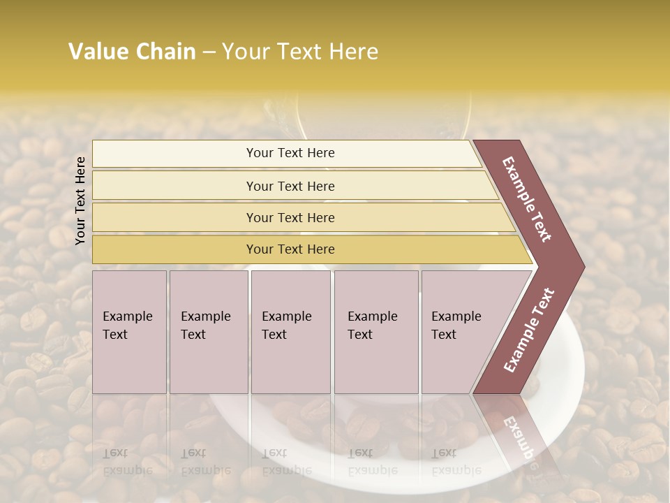 Caffeine Cup Coffee PowerPoint Template