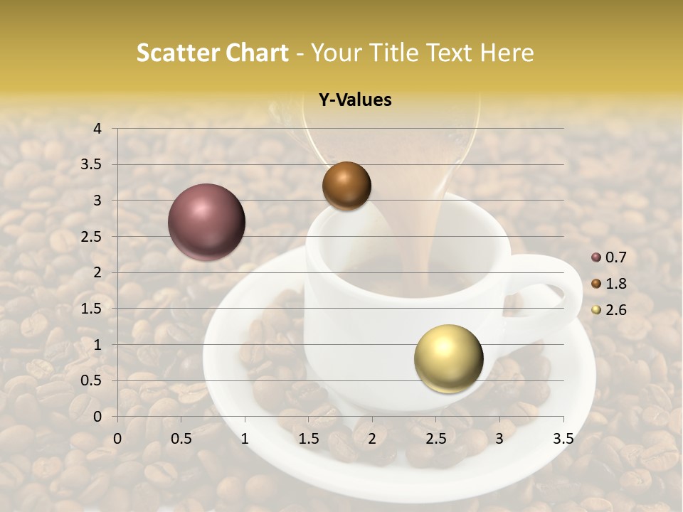 Caffeine Cup Coffee PowerPoint Template