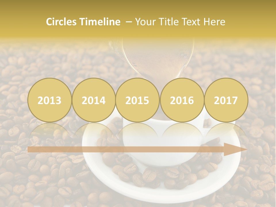 Caffeine Cup Coffee PowerPoint Template