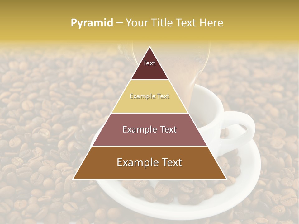 Caffeine Cup Coffee PowerPoint Template