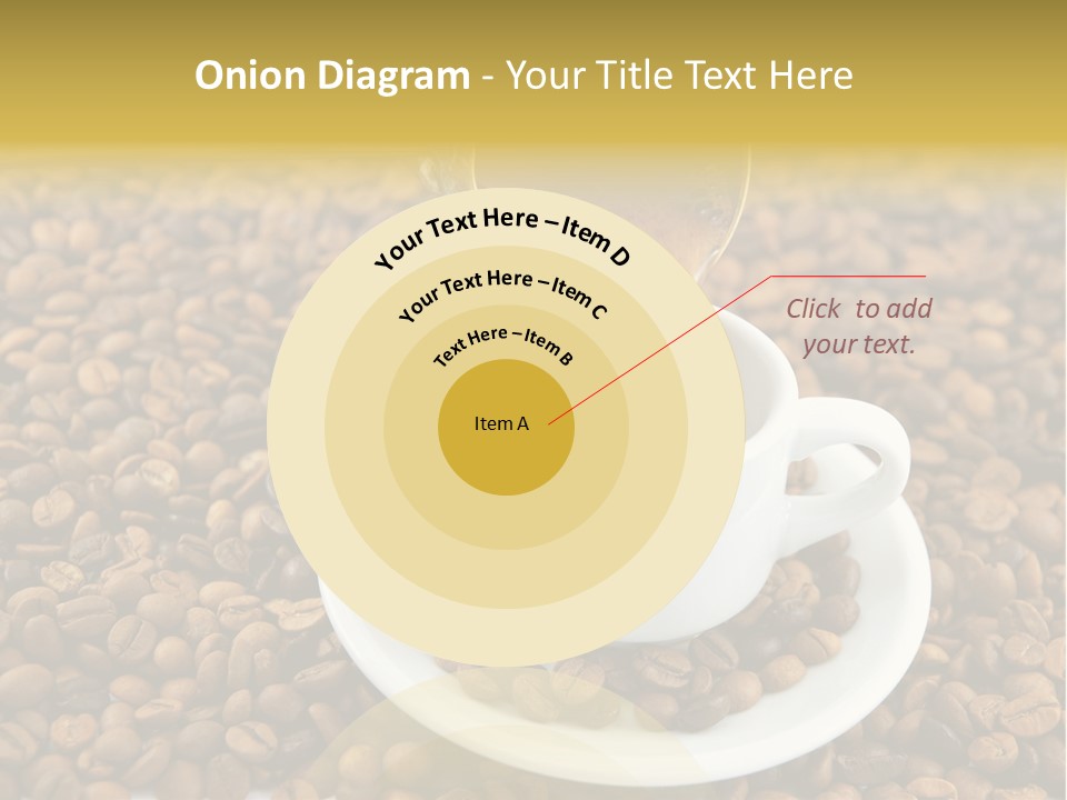 Caffeine Cup Coffee PowerPoint Template
