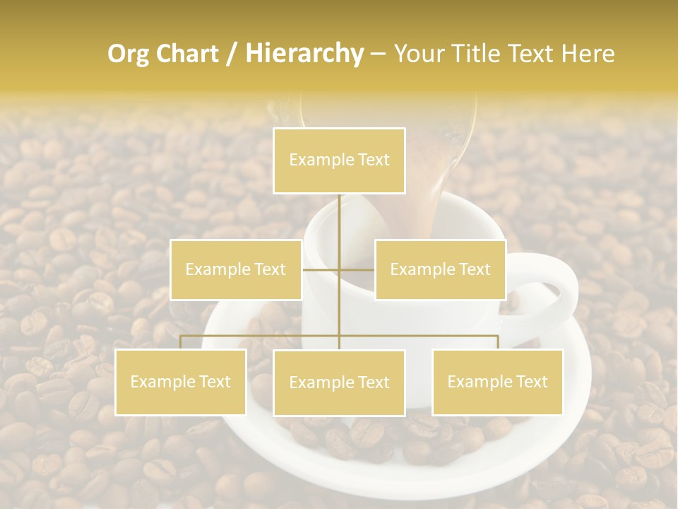 Caffeine Cup Coffee PowerPoint Template