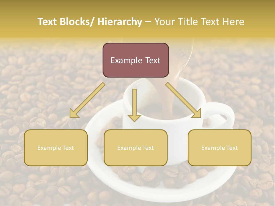 Caffeine Cup Coffee PowerPoint Template