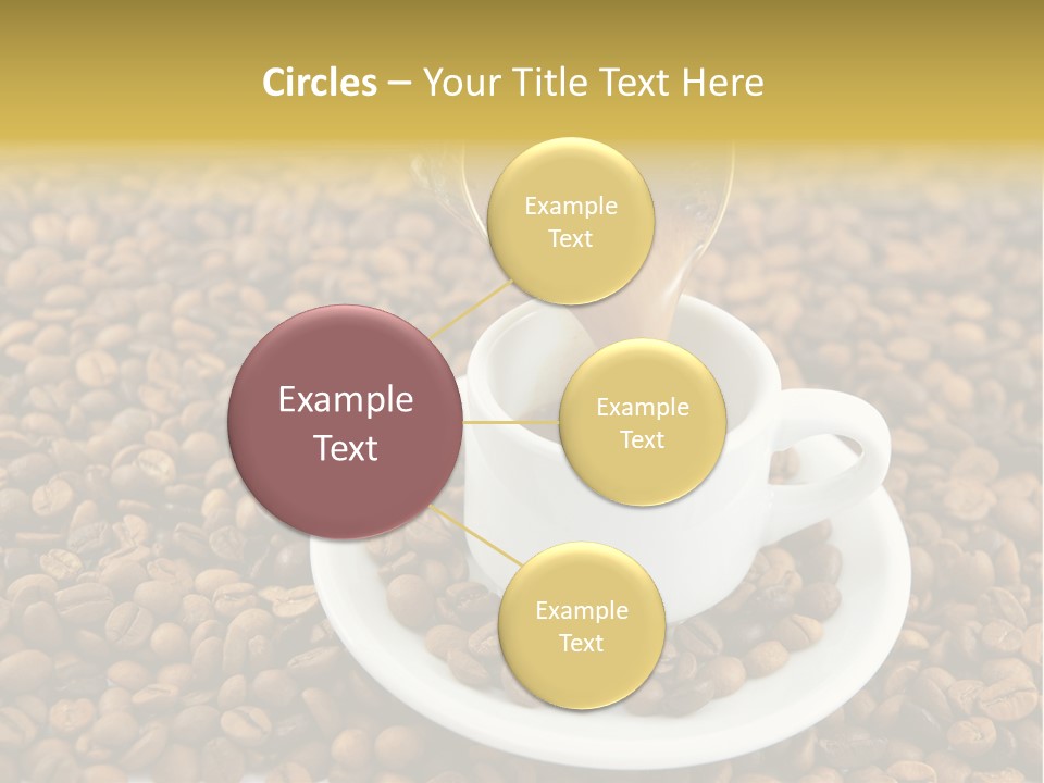 Caffeine Cup Coffee PowerPoint Template