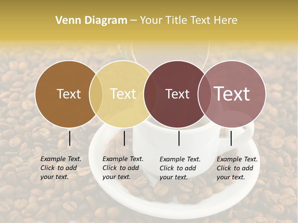 Caffeine Cup Coffee PowerPoint Template
