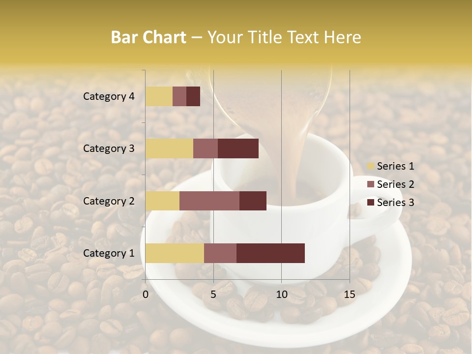 Caffeine Cup Coffee PowerPoint Template