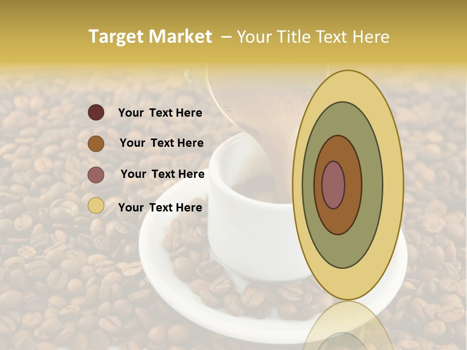 Caffeine Cup Coffee PowerPoint Template