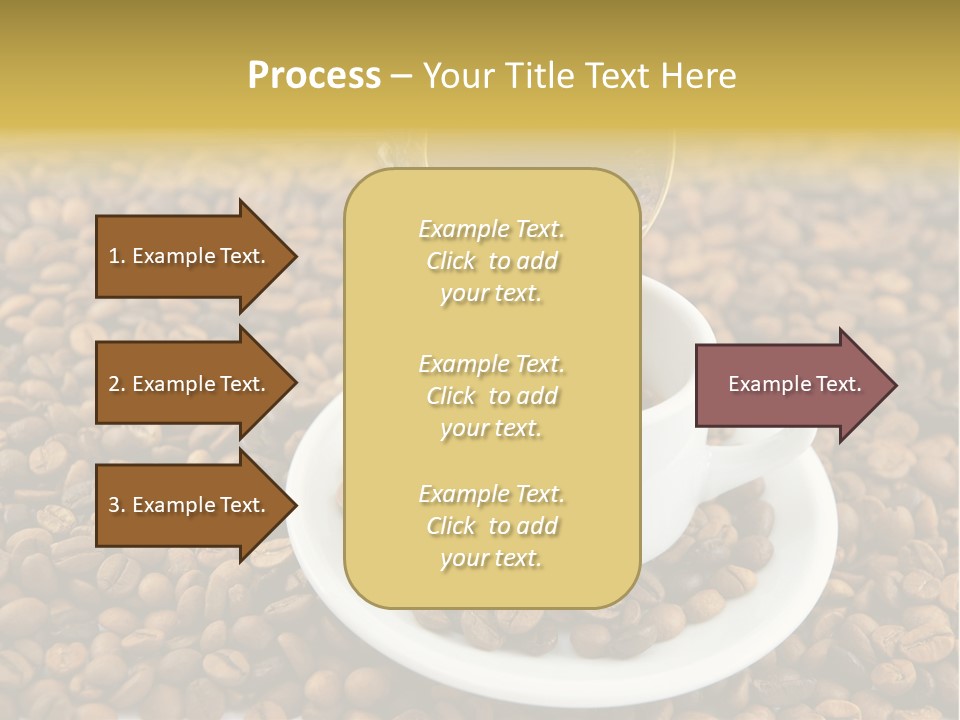 Caffeine Cup Coffee PowerPoint Template