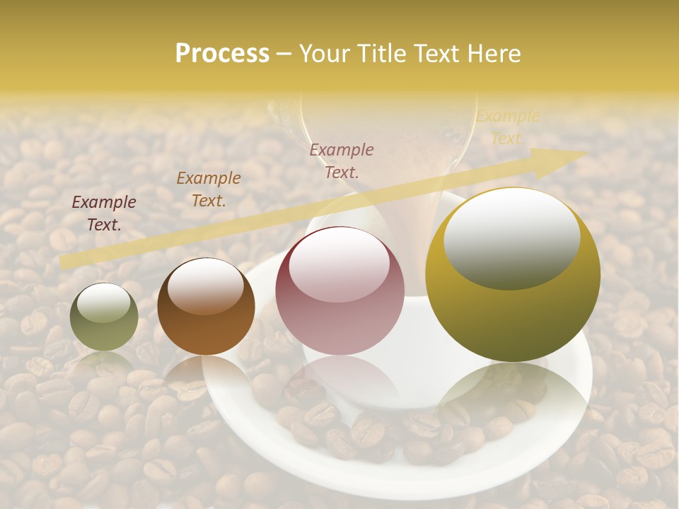 Caffeine Cup Coffee PowerPoint Template