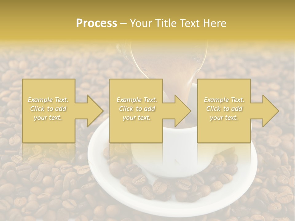 Caffeine Cup Coffee PowerPoint Template